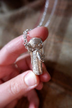 Load image into Gallery viewer, Harby Viking Valkyrie Pendant in Silver, Bronze, or Gold Plated