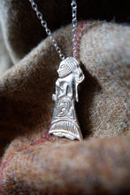 Load image into Gallery viewer, Tissø Viking Valkyrie Pendant in Bronze, Silver or Gold Plated