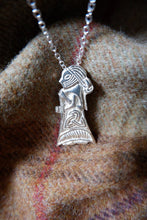 Load image into Gallery viewer, Tissø Viking Valkyrie Pendant in Bronze, Silver or Gold Plated
