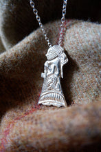 Load image into Gallery viewer, Tissø Viking Valkyrie Pendant in Bronze, Silver or Gold Plated