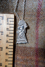 Load image into Gallery viewer, Tissø Viking Valkyrie Pendant in Bronze, Silver or Gold Plated