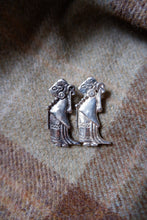 Load image into Gallery viewer, Tuna Viking Valkyrie Pendant in Silver or Gold Plated