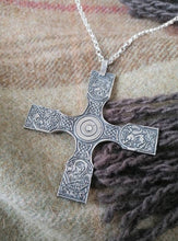 Load image into Gallery viewer, Galloway Hoard Pectoral Cross in Sterling Silver or Bronze - Miniature
