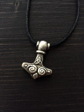 Load image into Gallery viewer, Celtic Thors Hammer in Sterling Silver