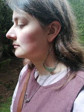 Load image into Gallery viewer, Pictish chandilier ear-rings based on find in Gaulcross, Aberdeenshire