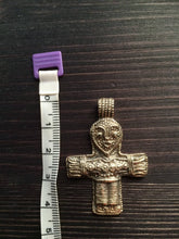 Load image into Gallery viewer, Birka style Viking Christian Crucifix in Gold or Silver