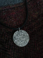 Load image into Gallery viewer, Celtic Hanging bowl pendant (6-7th century) in Silver