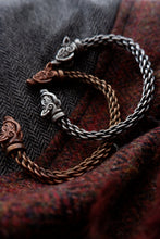 Load image into Gallery viewer, Pictish Boar Arm Ring/Torc in Sterling Silver