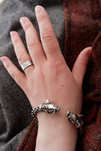 Load image into Gallery viewer, Pictish Boar Arm Ring/Torc in Sterling Silver