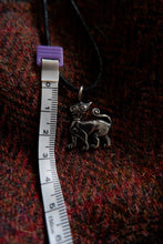 Load image into Gallery viewer, Pictish Cat Pendant in Silver