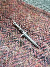 Load image into Gallery viewer, Commando Dagger Pendant in Sterling Silver
