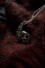 Load image into Gallery viewer, Gelezinis Vilkas (Iron Wolf) Pendant in Sterling Silver