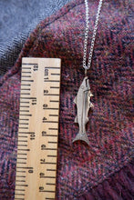 Load image into Gallery viewer, Pictish Salmon Pendant in Sterling Silver