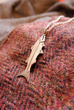 Load image into Gallery viewer, Pictish Salmon Pendant in Sterling Silver