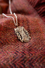 Load image into Gallery viewer, Dyce Pictish Double Disc and Z-rod Pendant in Sterling Silver