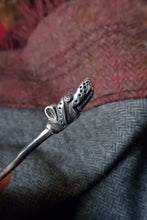 Load image into Gallery viewer, Anglo Saxon Wolf/Dog Dress Pin Reproduction