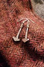 Load image into Gallery viewer, Anglo Saxon Mjolnir Earrings - Available in Gold, Silver or Bronze