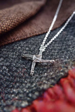Load image into Gallery viewer, St Brigid's Cross Pendant in Sterling Silver