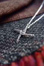 Load image into Gallery viewer, St Brigid's Cross Pendant in Sterling Silver