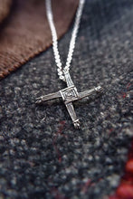 Load image into Gallery viewer, St Brigid&#39;s Cross Pendant in Sterling Silver
