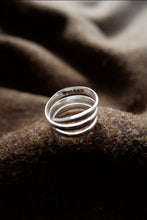 Load image into Gallery viewer, Sterling silver Pictish ring from the Norries Law hoard