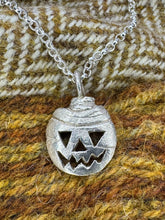 Load image into Gallery viewer, Scottish Halloween Neep Pendant or earrings