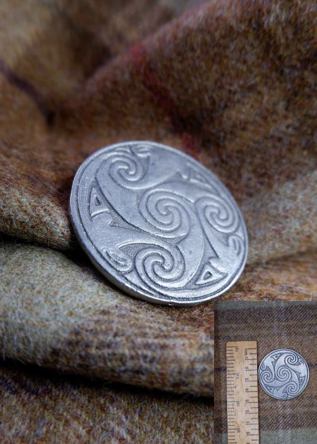 Birsay disc in Pewter