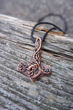 Load image into Gallery viewer, Jormundangr Mjolnir in Yellow Bronze