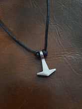 Load image into Gallery viewer, Silver Mjolnir/Thors hammer from Repton