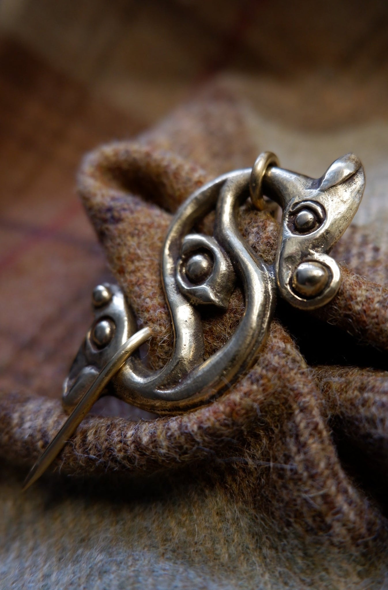 Edinburgh Castle Dragonesque Brooch Caledonian