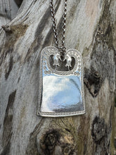 Load image into Gallery viewer, Pendant based on the whalebone dragon plaque from Scar, Orkney in silver