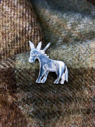 Pictish Donkey in Sterling silver