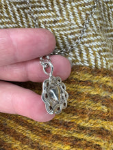 Load image into Gallery viewer, Gight Castle Heart Pendant in Silver