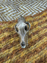 Load image into Gallery viewer, Articulated Wolf Skull pendant