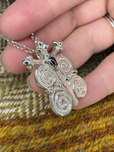 Load image into Gallery viewer, Unique Rosemarkie Tree of Life Pendant in Silver