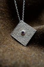 Load image into Gallery viewer, Hilton of Cadboll Silver Pictish Pendant with Amethyst
