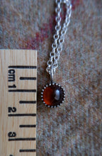 Load image into Gallery viewer, Unique Sterling Silver Pendant with Amber