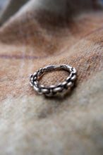 Load image into Gallery viewer, Sterling Silver Twist Ring - UK Size Y