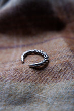 Load image into Gallery viewer, Sterling Silver Twist Ring - UK Size T