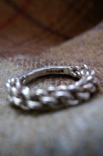 Load image into Gallery viewer, Chunky Sterling Silver Viking Twist Ring - UK Size X