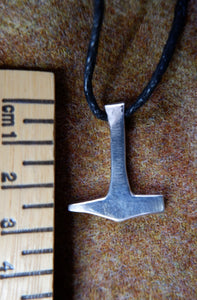 Sterling Silver Hammer Pendant from Norfolk