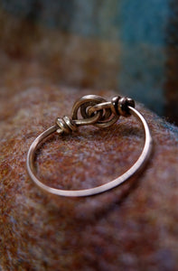14 Carat Saxon Twist Ring - UK Size R