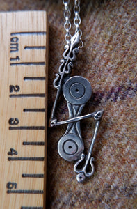 Aberlemno Pictish double disc and z-rod pendant