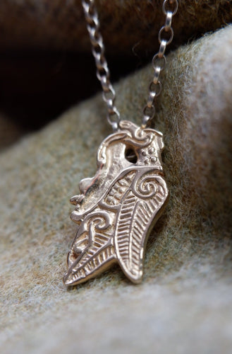 Beast of Bamburgh/Bebbanburg pendant in silver or gold