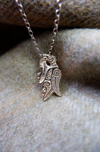 Beast of Bamburgh/Bebbanburg pendant in silver or gold