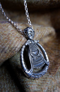 Large Ostergotland Freya Pendant - Sterling Silver or Bronze