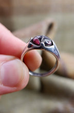 Load image into Gallery viewer, Sterling Silver Ring Inspired by a 9th Century Birka Find - UK Size N