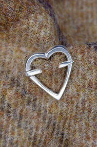 Sterling Silver Luckenbooth Brooch from Aberdeenshire