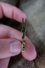 Load image into Gallery viewer, Pictish strap end or hanger based on find from Dundurn Hillfort.