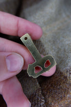 Load image into Gallery viewer, Pictish strap end or hanger based on find from Dundurn Hillfort.